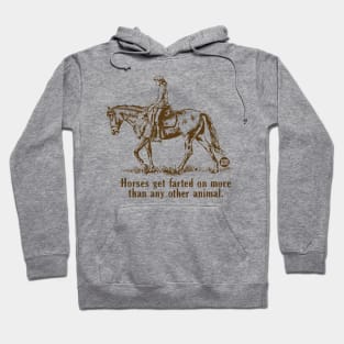 horses farted on Hoodie